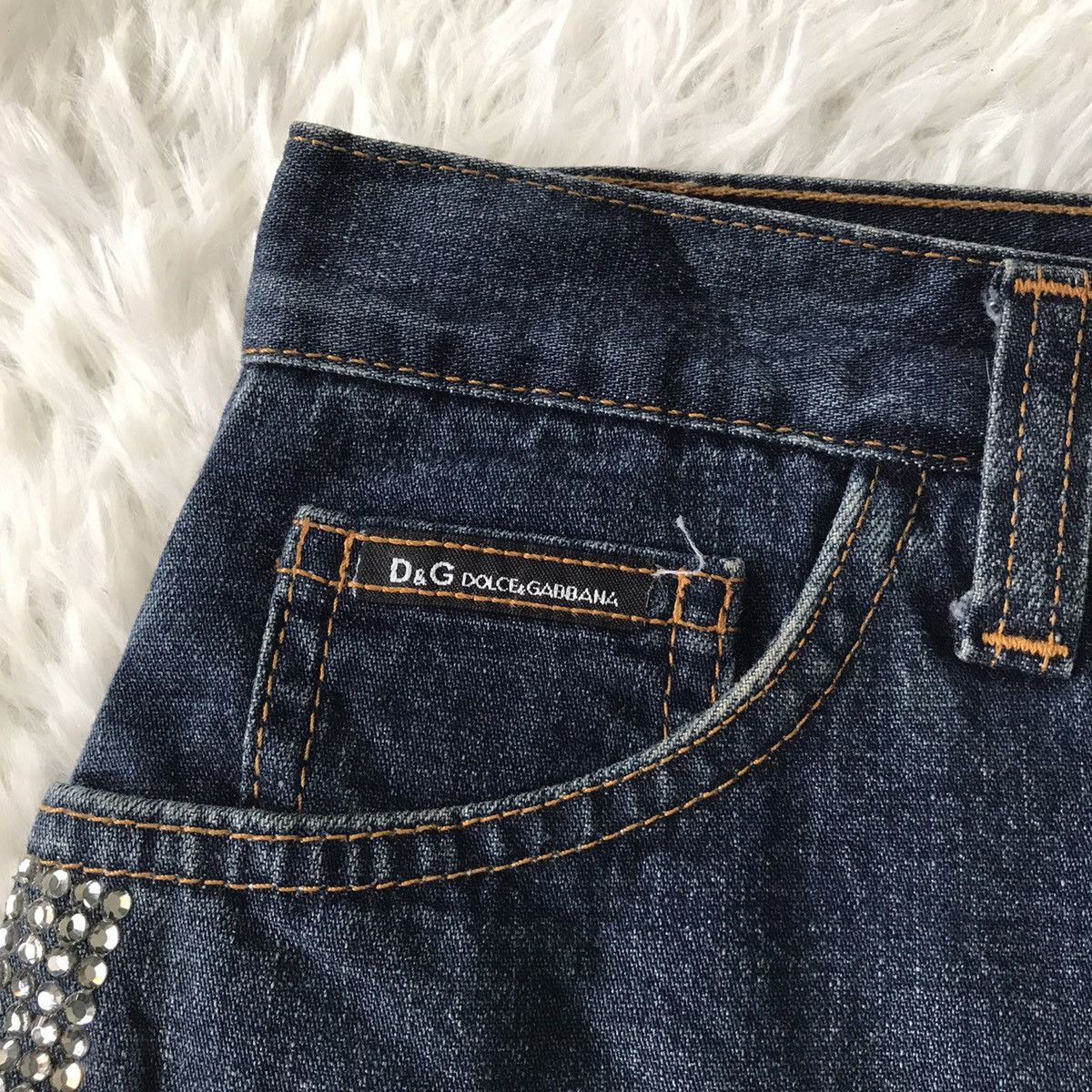 Dolce & Gabbana 💥Steals💥D&G Dolce & Gabbana Skirt Jeans Size 30" / US 8 / IT 44 - 7 Thumbnail