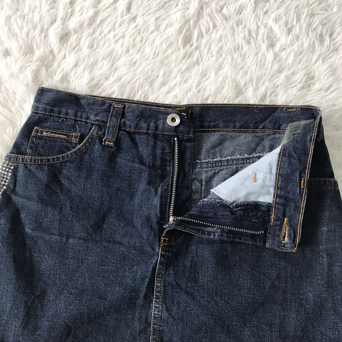Dolce & Gabbana 💥Steals💥D&G Dolce & Gabbana Skirt Jeans Size 30" / US 8 / IT 44 - 16 Thumbnail