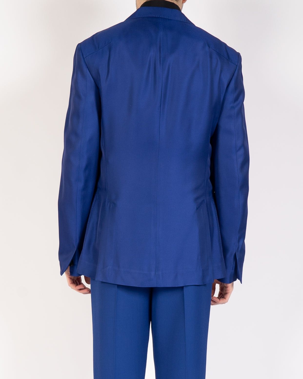 Haider Ackermann SS20 Royal Blue Double Breasted Blazer Size 48L - 3 Thumbnail