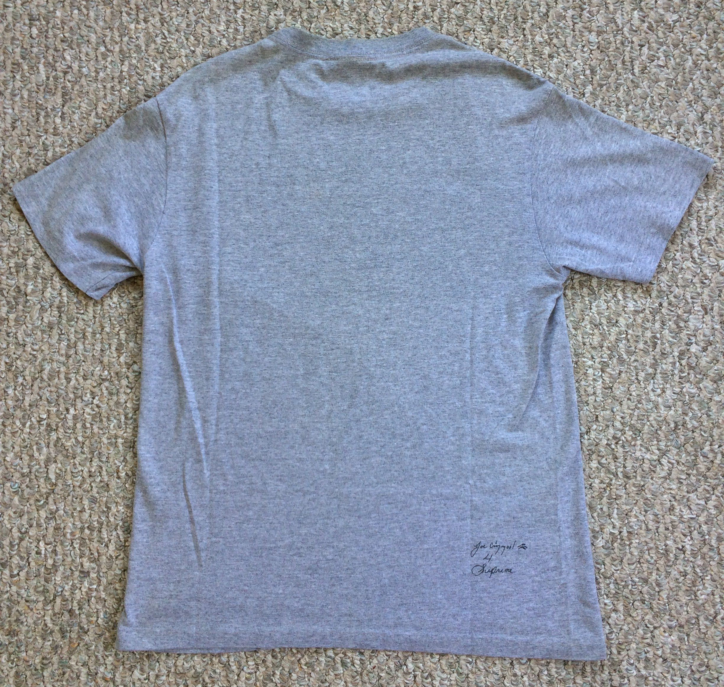 Supreme S/S 2007 Supreme x Joe Cool Box Logo T-Shirt Size US M / EU 48-50 / 2 - 5 Thumbnail