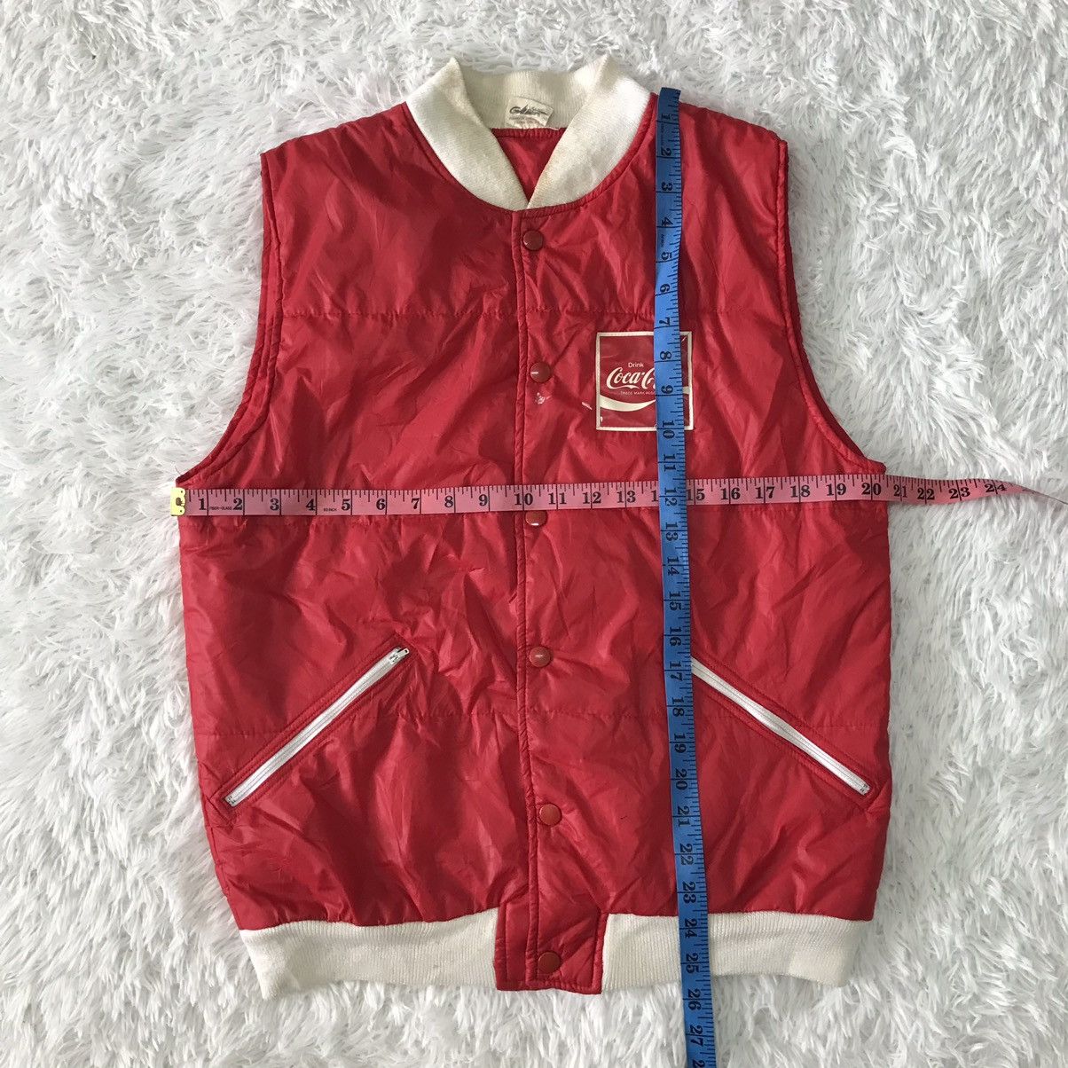 Coca Cola 💥Steals💥Vtg Thin Puffer Like Vest Coca Cola Size US L / EU 52-54 / 3 - 19 Thumbnail