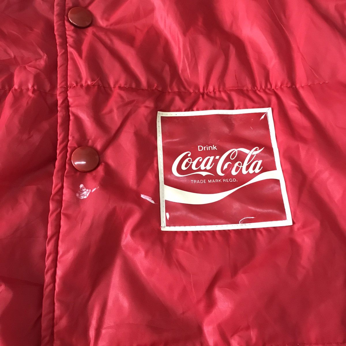Coca Cola 💥Steals💥Vtg Thin Puffer Like Vest Coca Cola Size US L / EU 52-54 / 3 - 7 Thumbnail