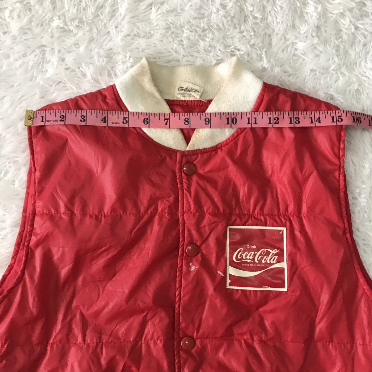 Coca Cola 💥Steals💥Vtg Thin Puffer Like Vest Coca Cola Size US L / EU 52-54 / 3 - 20 Thumbnail