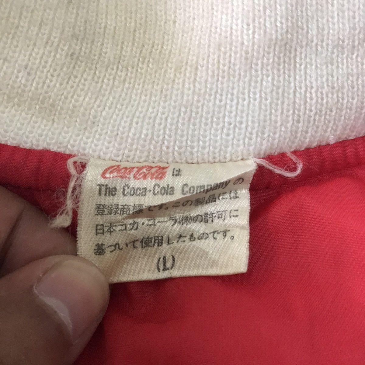 Coca Cola 💥Steals💥Vtg Thin Puffer Like Vest Coca Cola Size US L / EU 52-54 / 3 - 15 Thumbnail