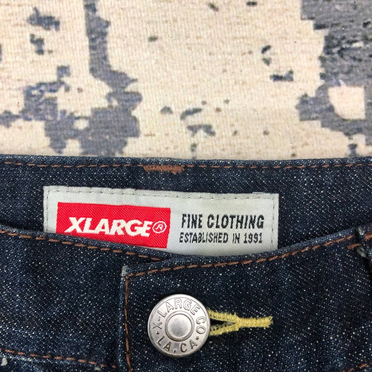 X-LARGE × Xlarge P95 X-LARGE CLOTHING SLIM FIT JEANS Size US 32 / EU 48 - 9 Thumbnail