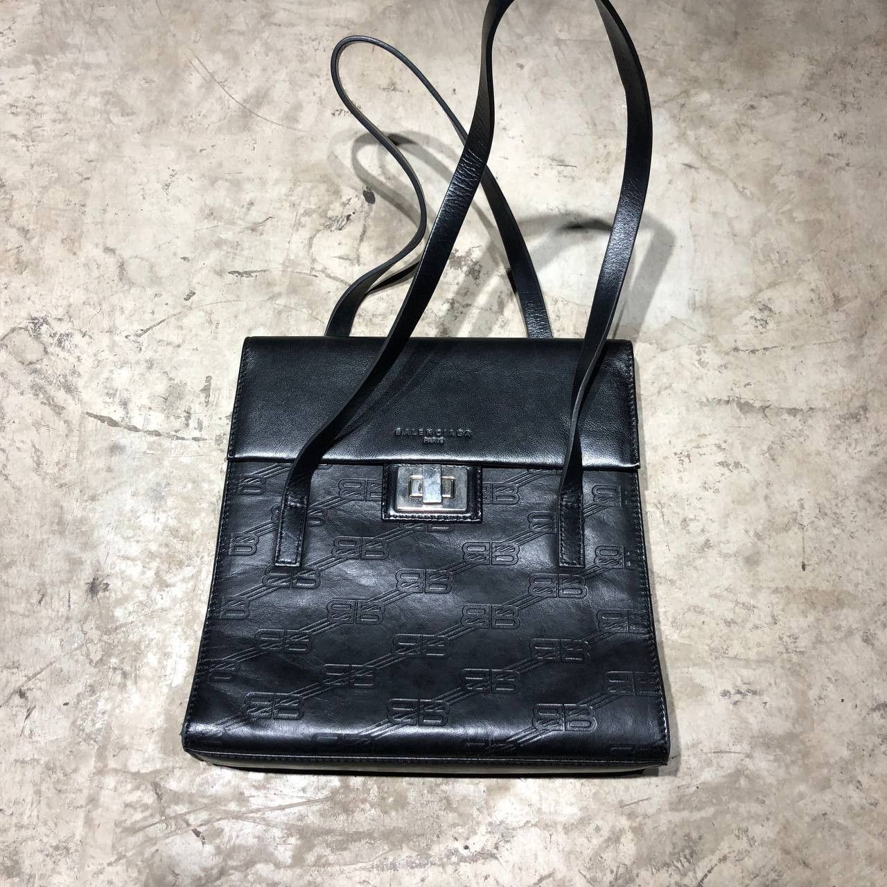 Balenciaga × Vintage Balenciaga BB logo Hand bag Size ONE SIZE - 1 Thumbnail