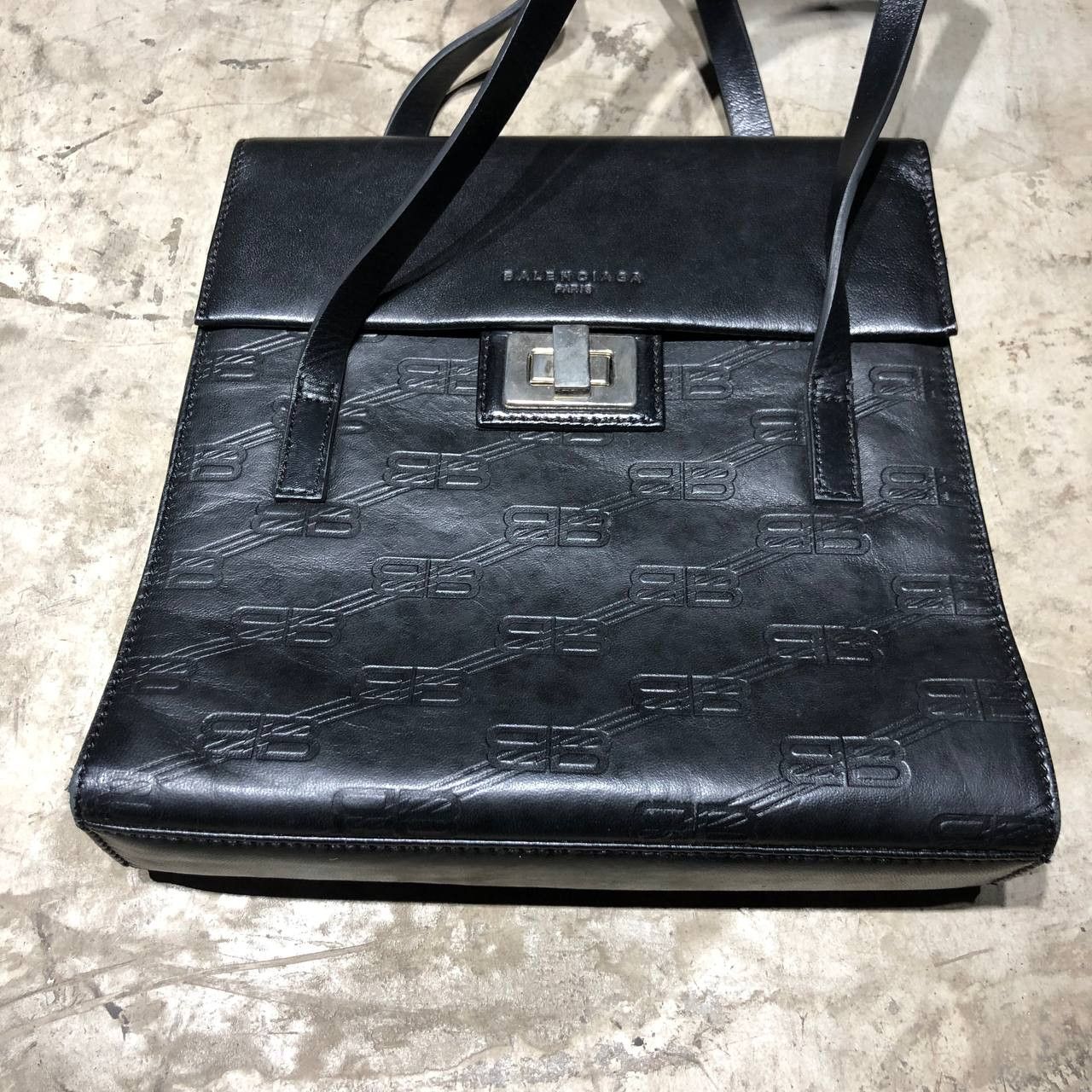 Balenciaga × Vintage Balenciaga BB logo Hand bag Size ONE SIZE - 2 Thumbnail