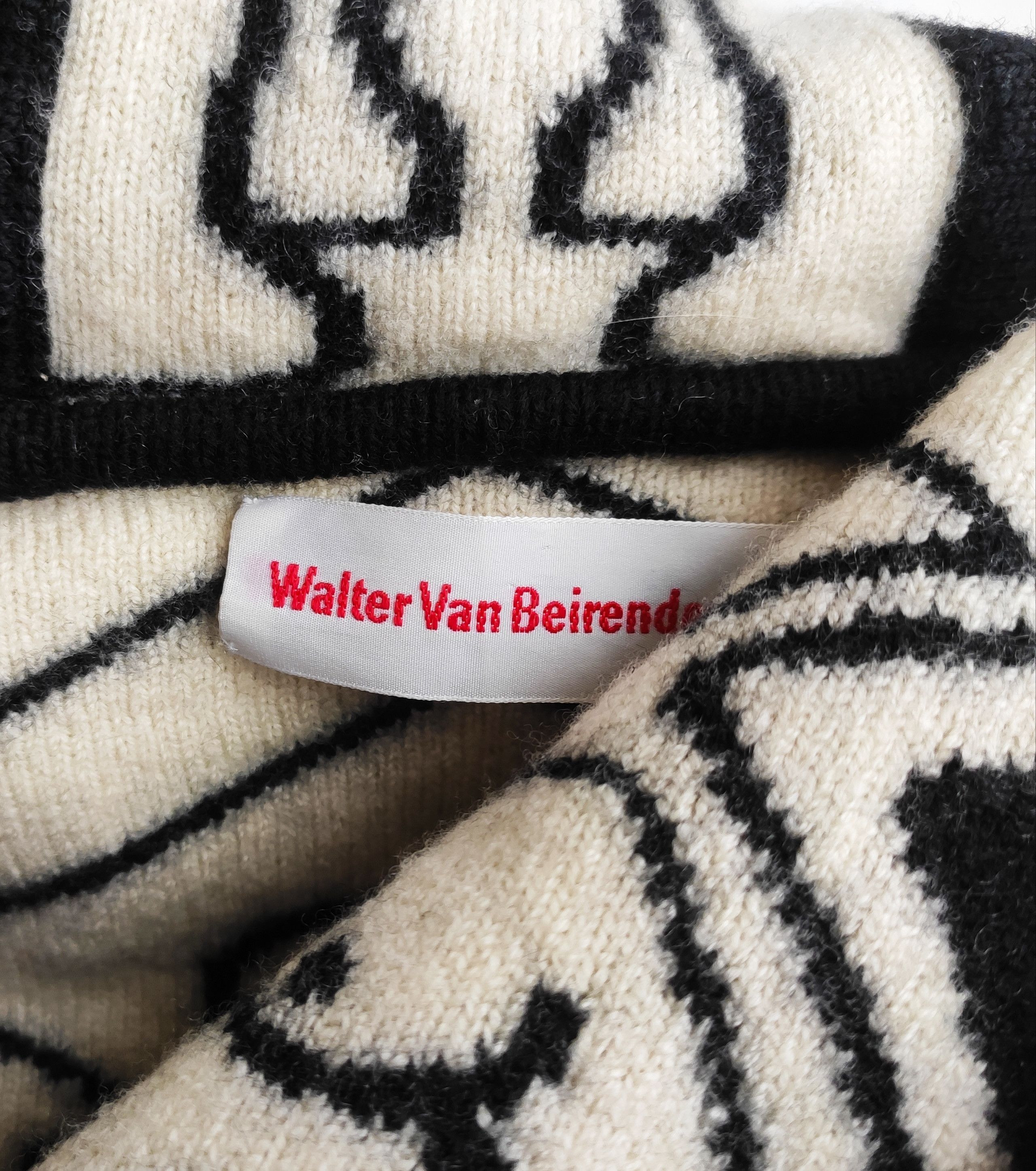 Walter Van Beirendonck GRAIL! FW11 Zip wool hoodie Size US M / EU 48-50 / 2 - 6 Thumbnail