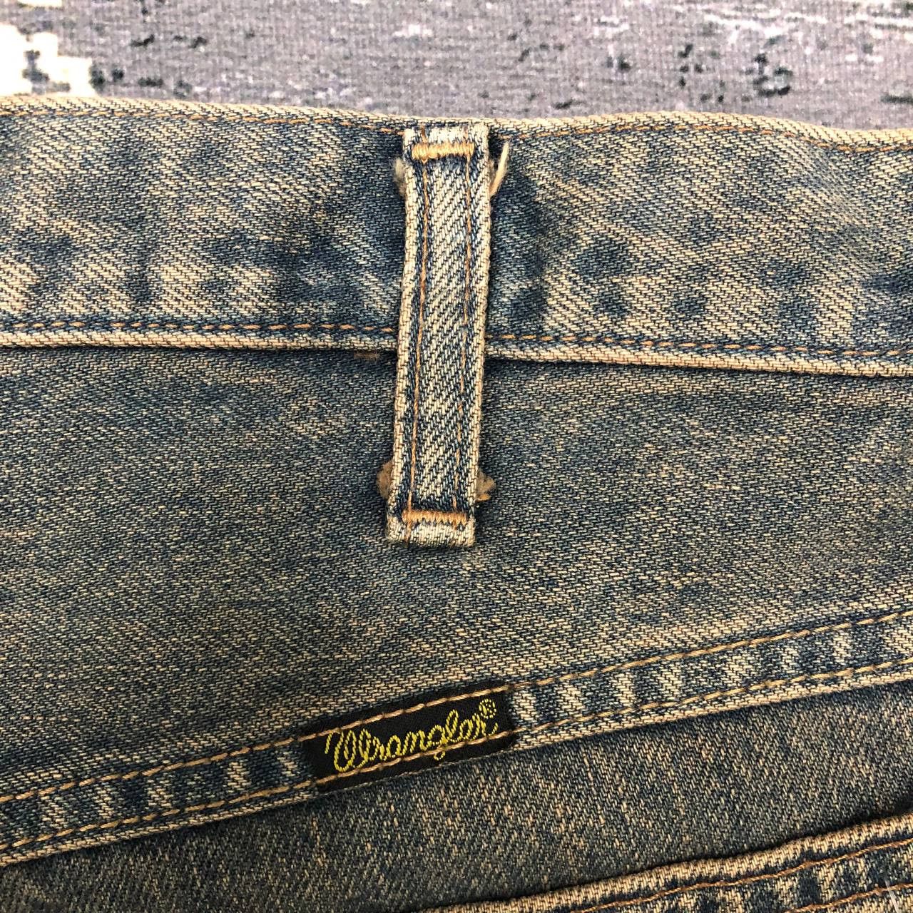 Vintage × Wrangler P96 VTG BLUE BELL WANGLER BAGGY JEANS Size US 31 - 8 Thumbnail