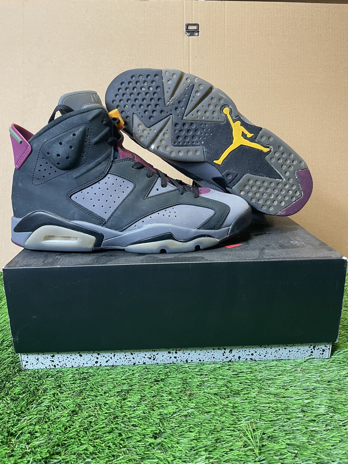 jordan 6 bordeaux size 8