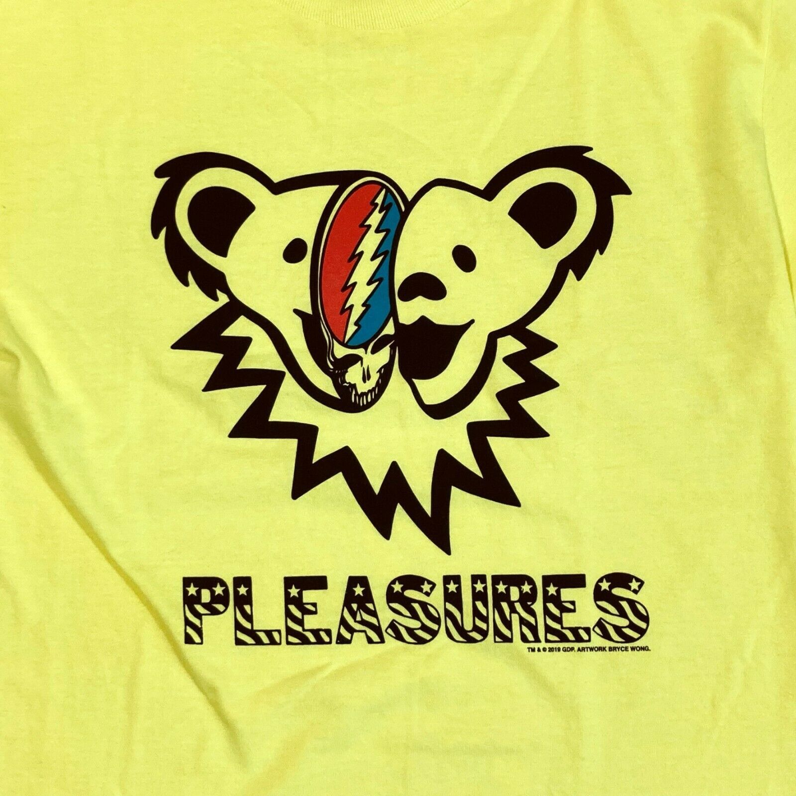 Grateful Dead × Pleasures DANCING BEARS TEE Size US L / EU 52-54 / 3 - 2 Thumbnail