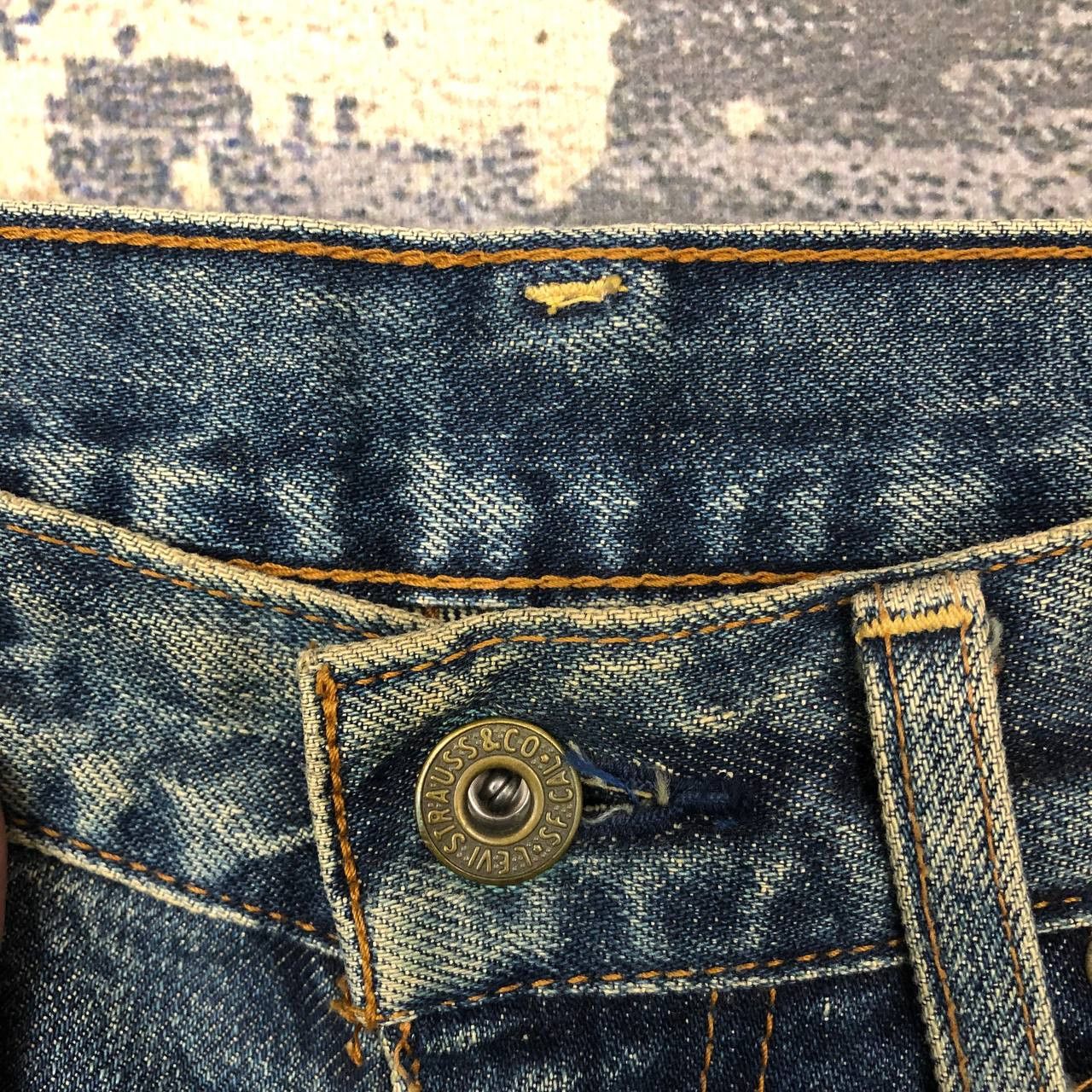 Levi's × Levi's Vintage Clothing P98 VTG LEVI'S 504 DENIM JEANS Size US 31 - 7 Thumbnail