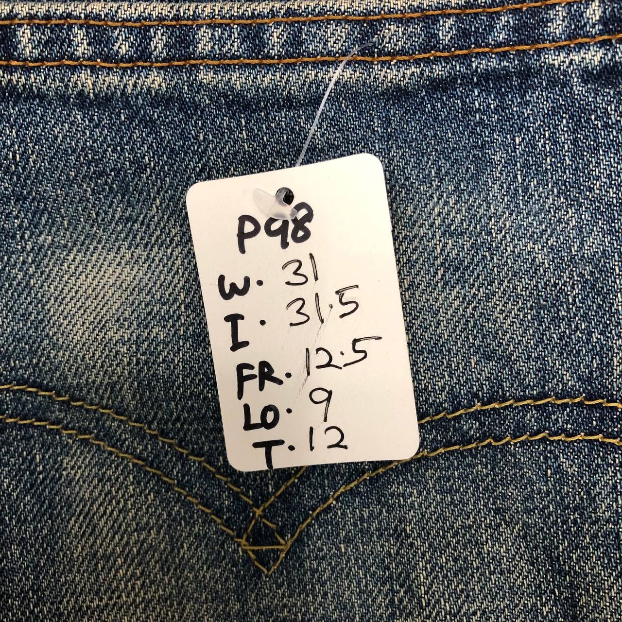 Levi's × Levi's Vintage Clothing P98 VTG LEVI'S 504 DENIM JEANS Size US 31 - 11 Thumbnail