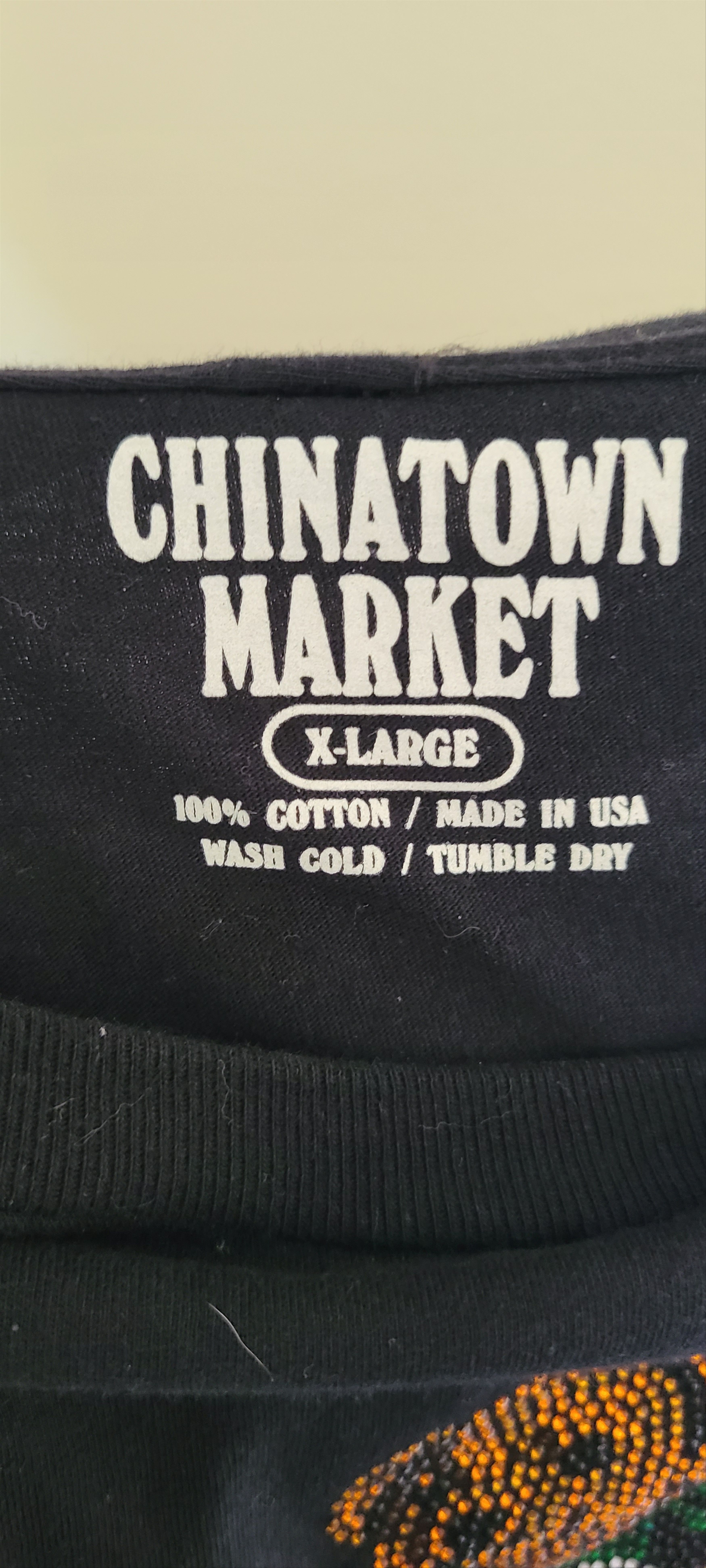 Market × Vintage TEDDY RHINESTONE TEE Size US L / EU 52-54 / 3 - 3 Thumbnail