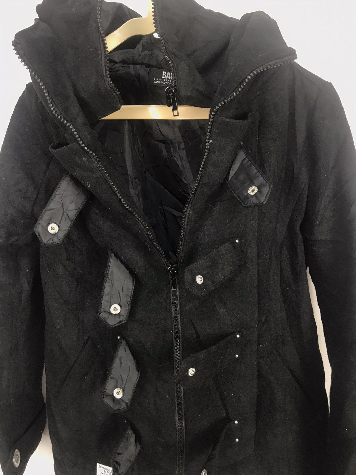 Japanese Brand × Seditionaries Nice jacket with hoodie by backs Size S / US 4 / IT 40 - 7 Thumbnail
