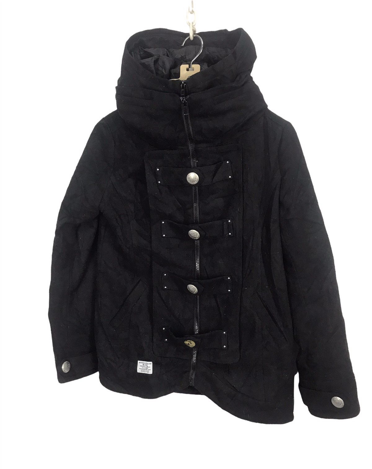Japanese Brand × Seditionaries Nice jacket with hoodie by backs Size S / US 4 / IT 40 - 1 Thumbnail