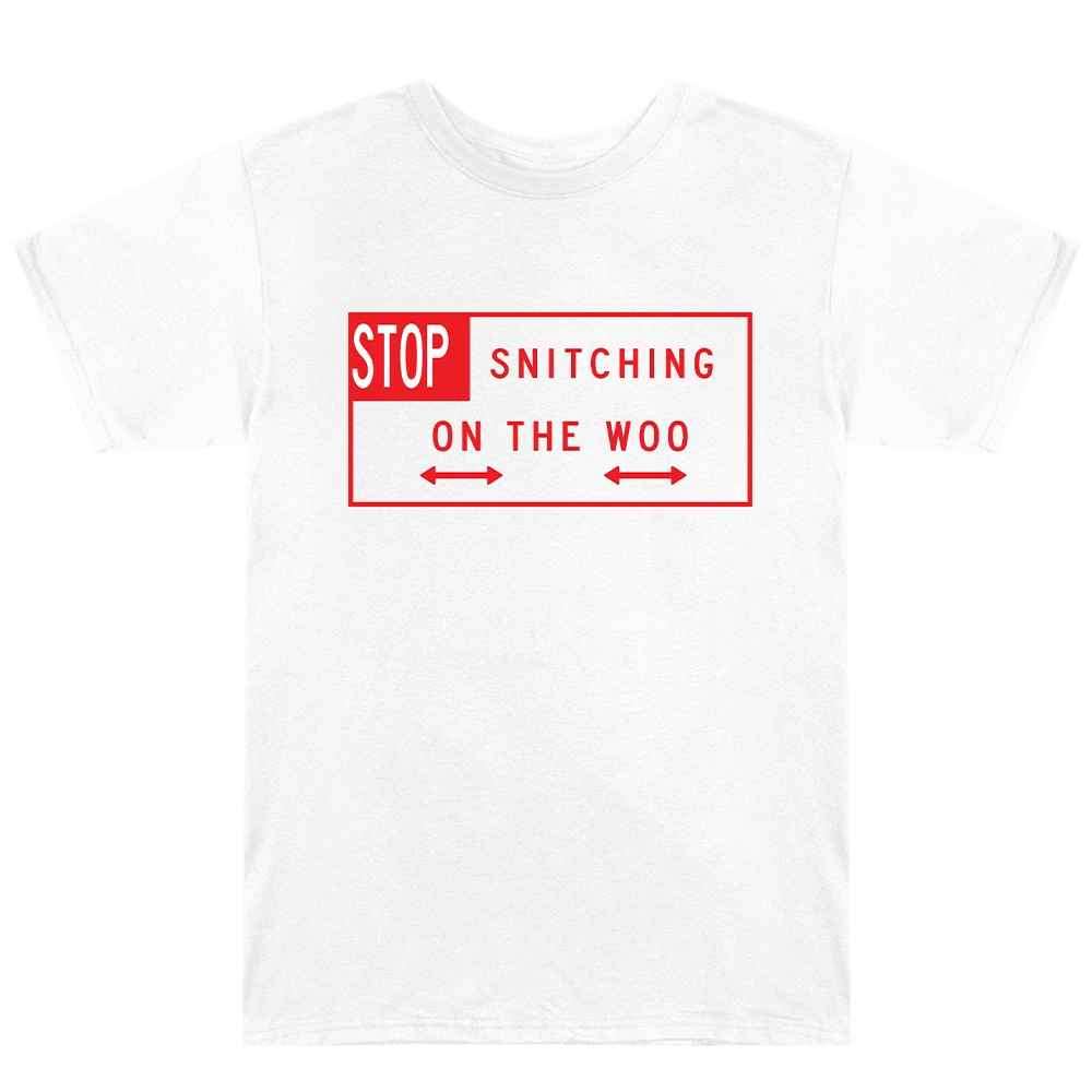 Vlone VLONE X POP SMOKE STOP SNITCHING RED T-SHIRT Size US XL / EU 56 / 4 - 7 Thumbnail