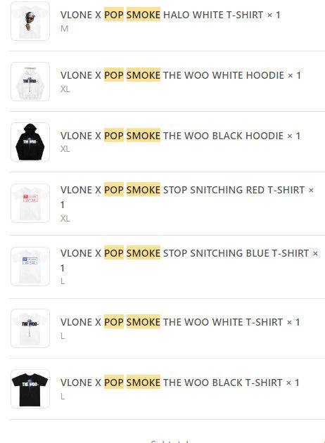 Vlone VLONE X POP SMOKE STOP SNITCHING RED T-SHIRT Size US XL / EU 56 / 4 - 8 Thumbnail