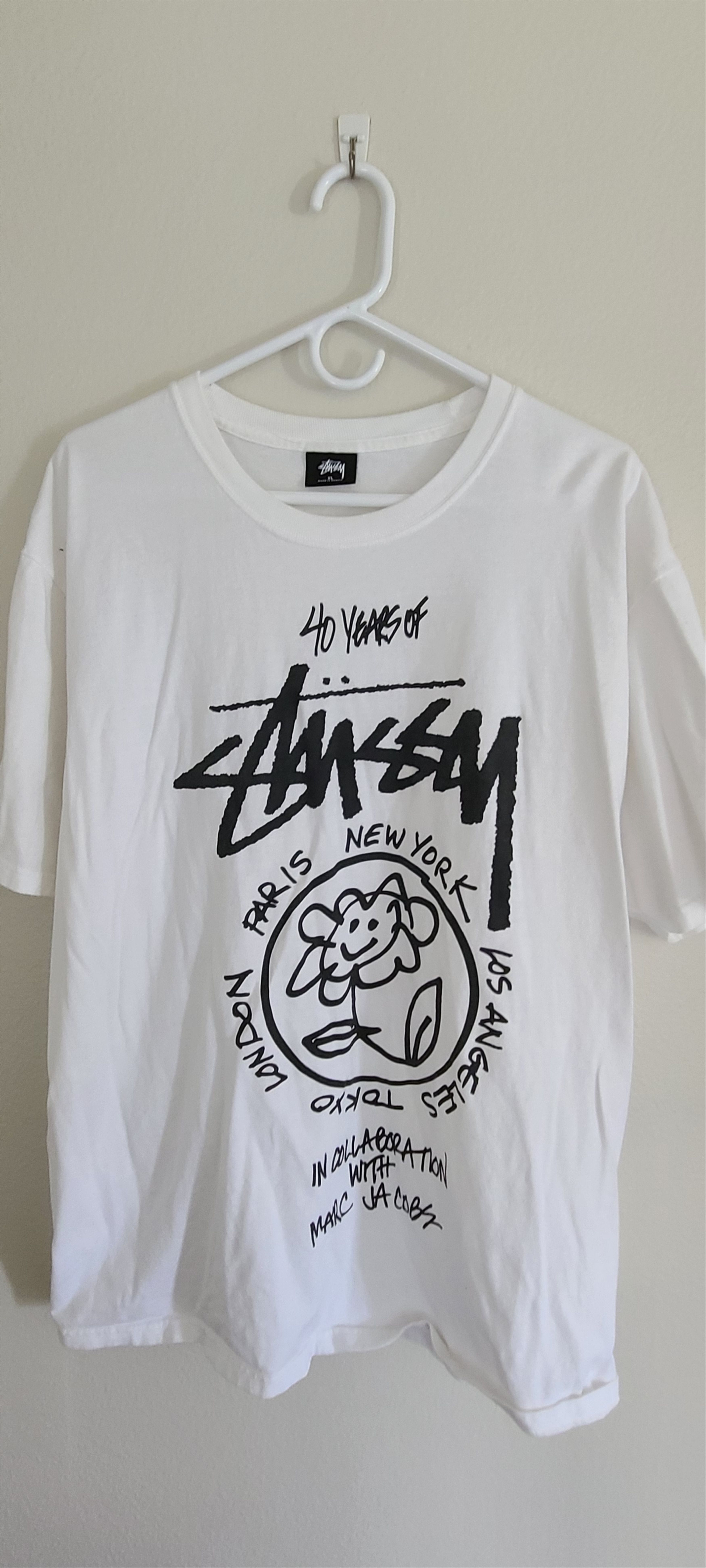 Marc Jacobs × Stussy WORLD TOUR TEE - MARC JACOBS Size US XL / EU 56 / 4 - 1 Thumbnail