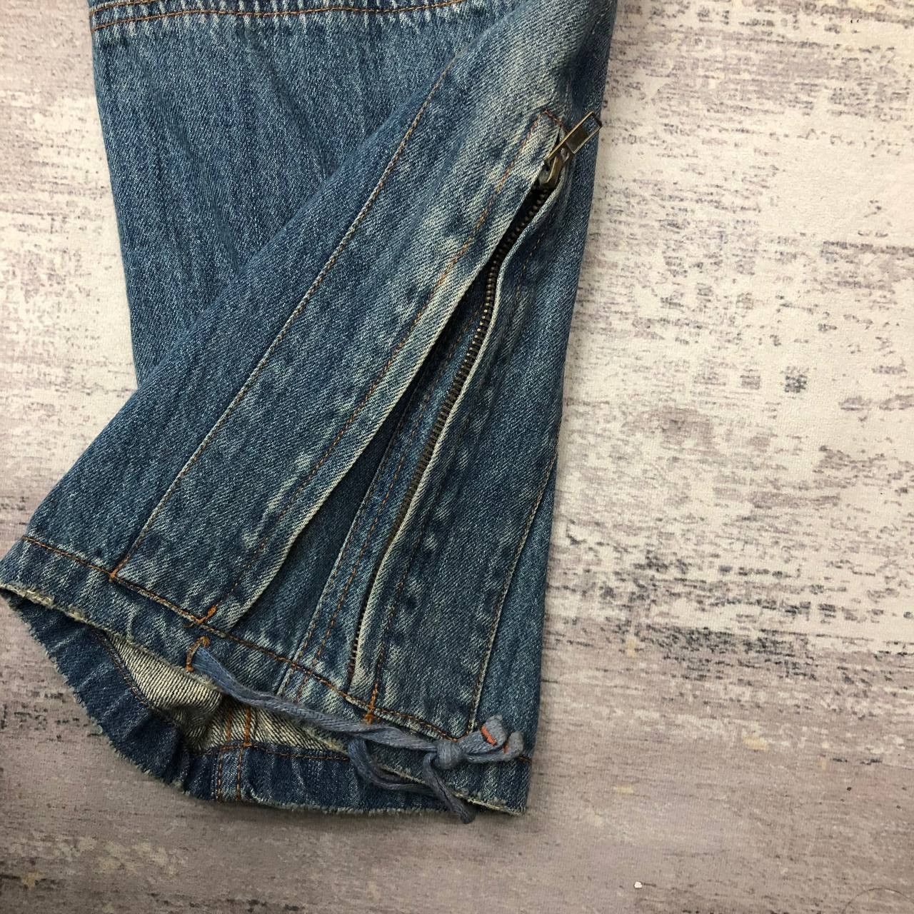 Japanese Brand P99 GOOD FOR EVERYTHING CARGO DENIM PANTS Size US 36 / EU 52 - 8 Thumbnail