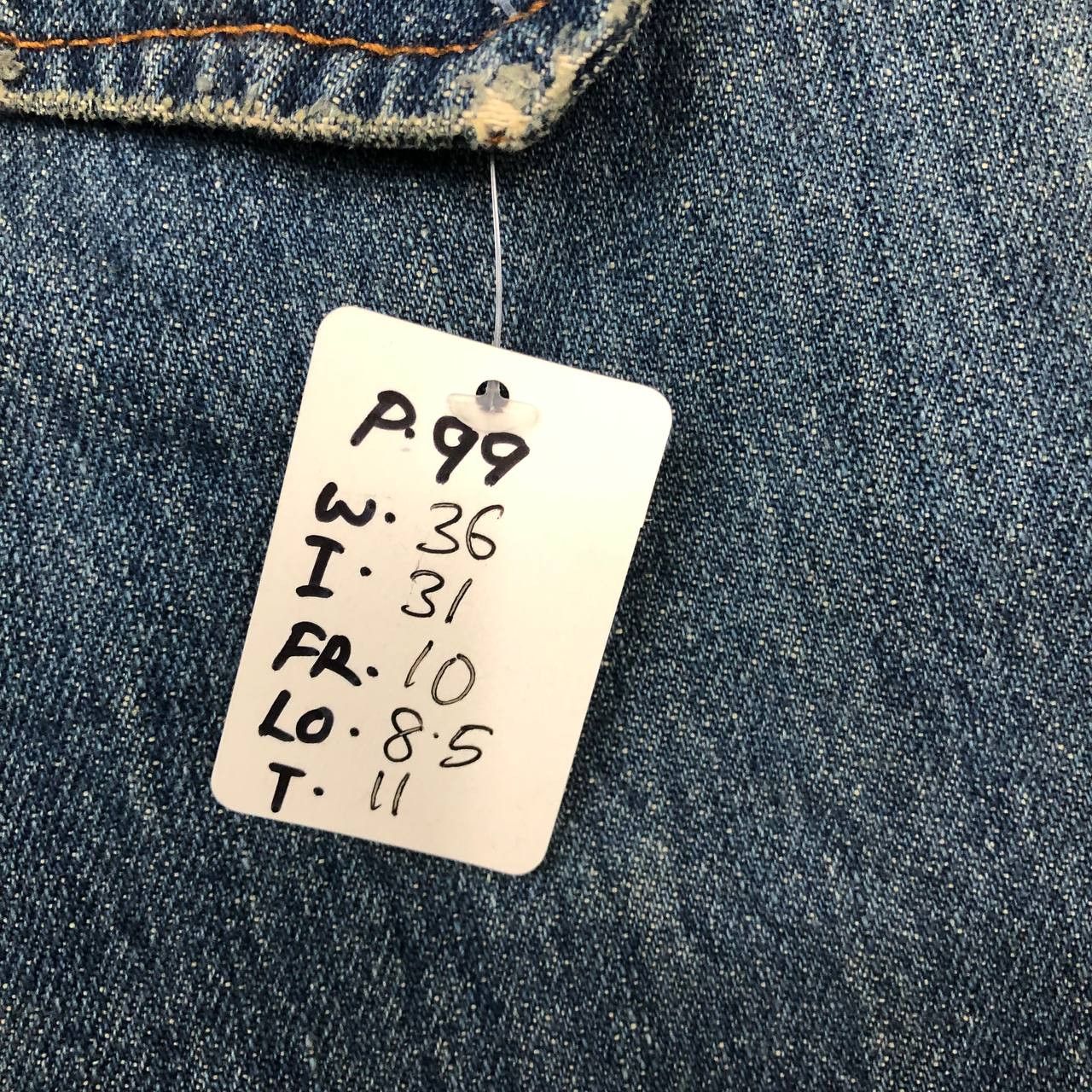 Japanese Brand P99 GOOD FOR EVERYTHING CARGO DENIM PANTS Size US 36 / EU 52 - 11 Thumbnail