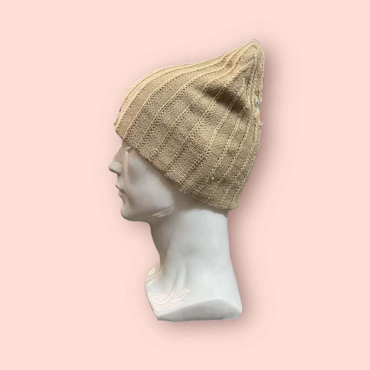 Japanese Brand × Vintage VINTAGE SASHIKO BORO PATCHES JAPAN SKULL BEANIE Size ONE SIZE - 9 Thumbnail