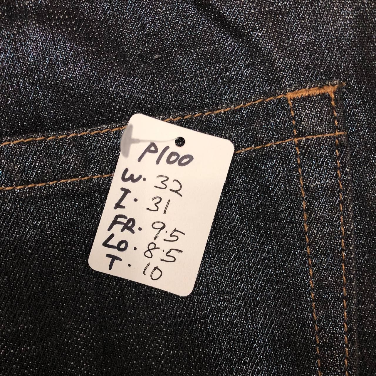 Comme Ca Ism P100 WAXED COMME CA ISM JAPAN FLARED JEANS Size US 32 / EU 48 - 8 Thumbnail