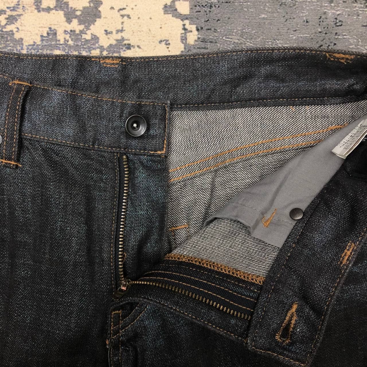 Comme Ca Ism P100 WAXED COMME CA ISM JAPAN FLARED JEANS Size US 32 / EU 48 - 7 Thumbnail