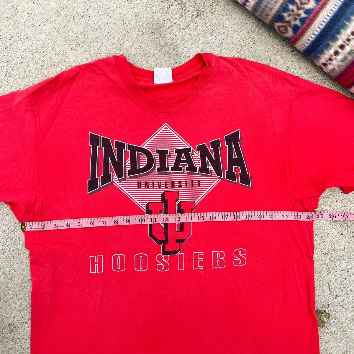 Vintage Vintage 90s Indiana Hoosiers Single Stitch Tee Size US XXL / EU 58 / 5 - 7 Thumbnail