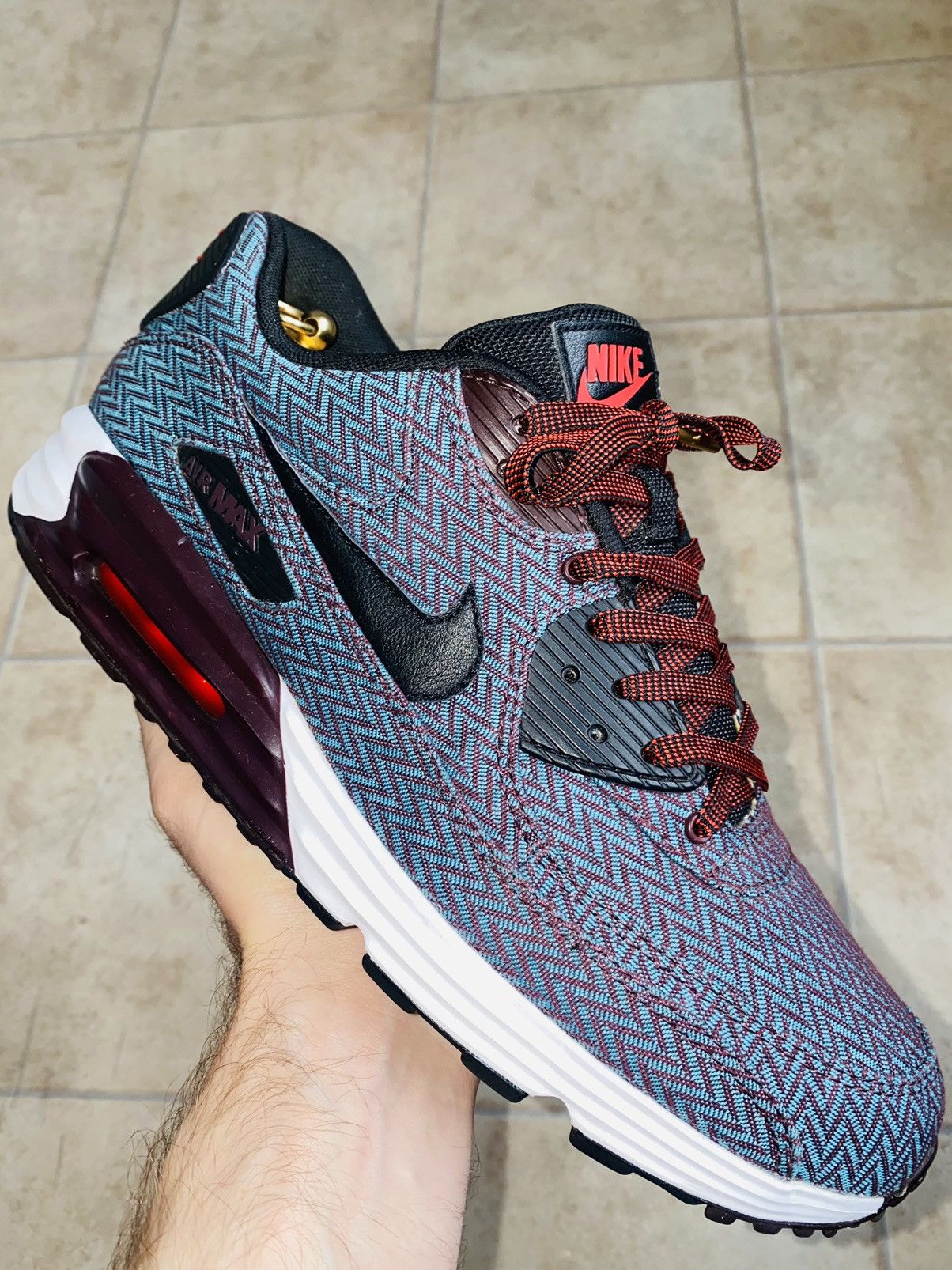 Nike × atmos NikeLab Air Max 90 Lunar Prm 2014 Bw ACG Size US 10.5 / EU 43-44 - 2 Thumbnail
