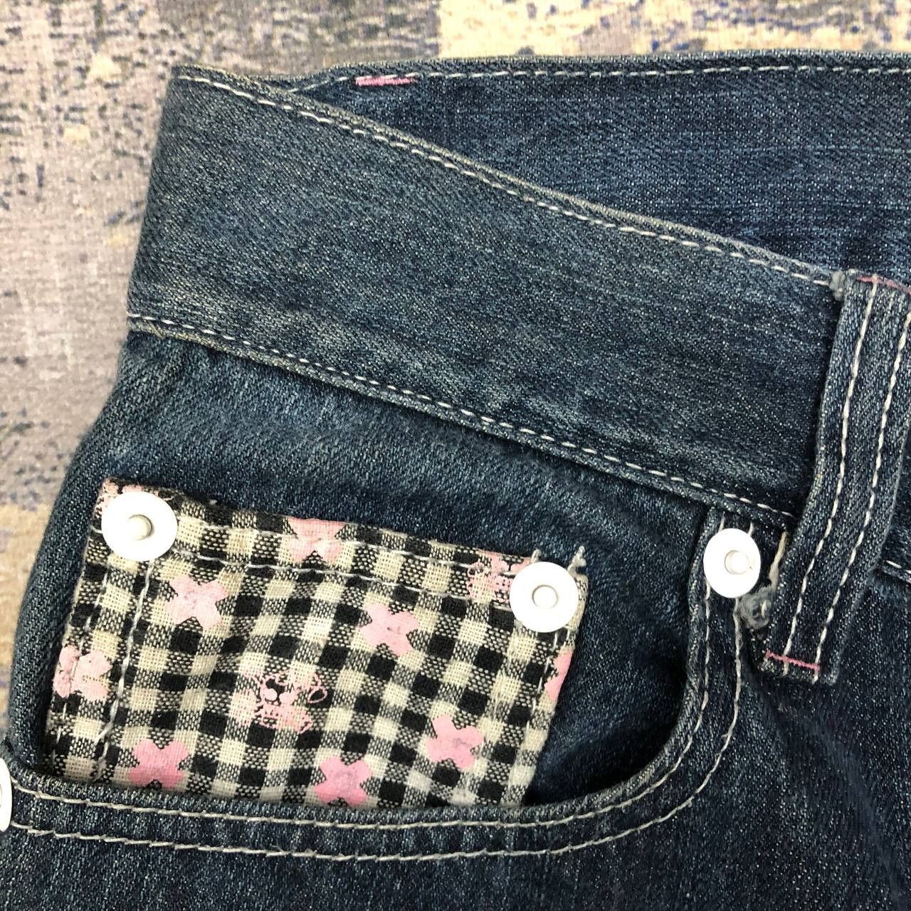 Japanese Brand × One Piece P103 I LOVE CHOPPER X ONE PIECE JEANS Size US 32 / EU 48 - 10 Thumbnail