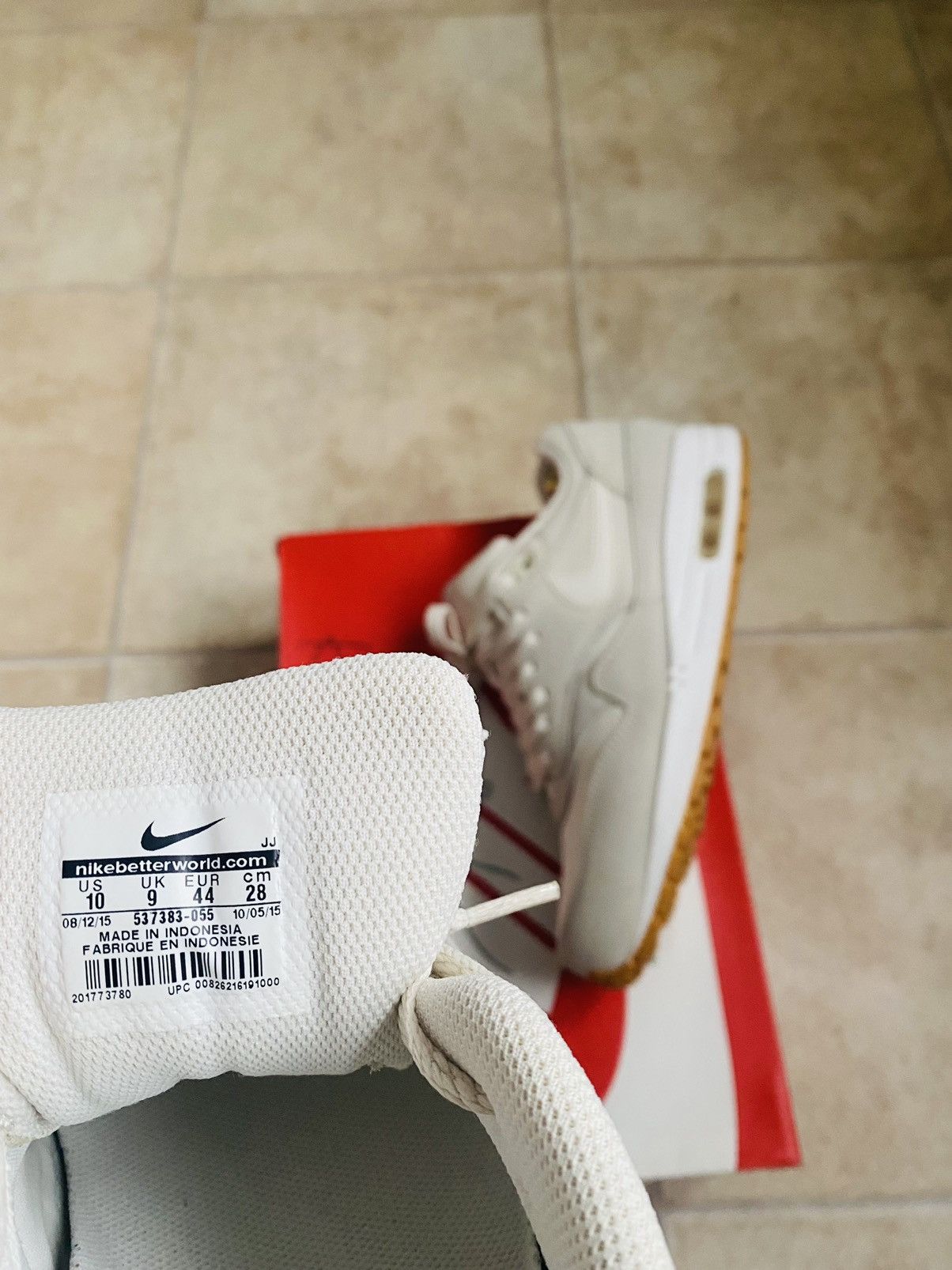 Nike × Parra NikeLab Air Max 1 Phantom 2015 Fragment Atmos Clot Supreme Size US 10 / EU 43 - 10 Thumbnail