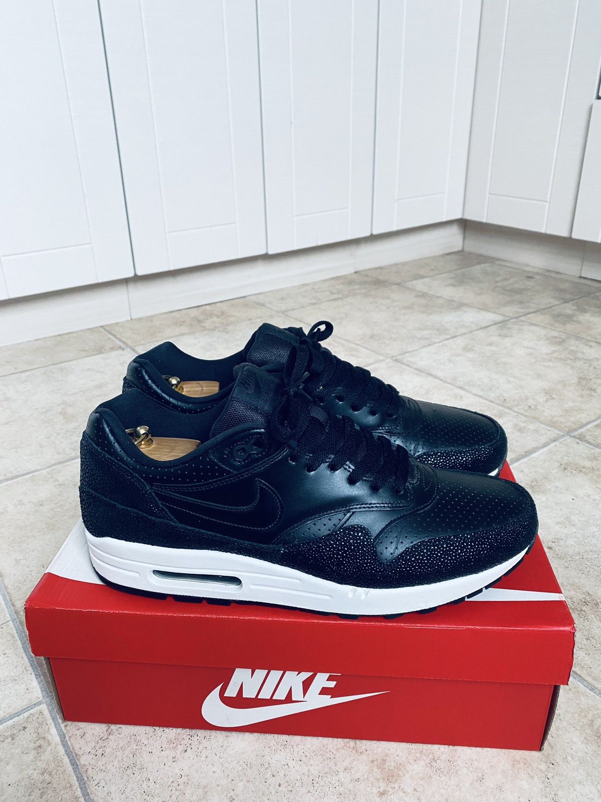 Nike × Patta × atmos NikeLab Air Max1 Safari 2015 Parra Fragment Supreme Clot Tn Size US 11 / EU 44 - 19 Thumbnail