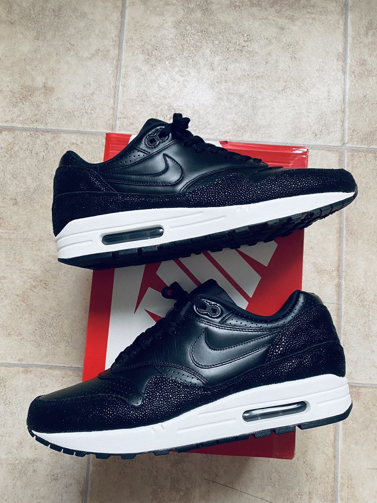 Nike × Patta × atmos NikeLab Air Max1 Safari 2015 Parra Fragment Supreme Clot Tn Size US 11 / EU 44 - 8 Thumbnail