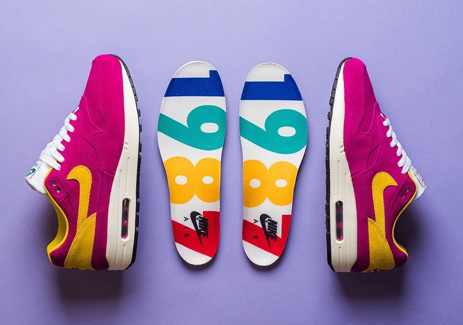 Nike × Parra × Patta NikeLab Air Max1 Prm Dynamic Berry Tn Supreme Bw Clot Atmos Size US 10 / EU 43 - 2 Thumbnail