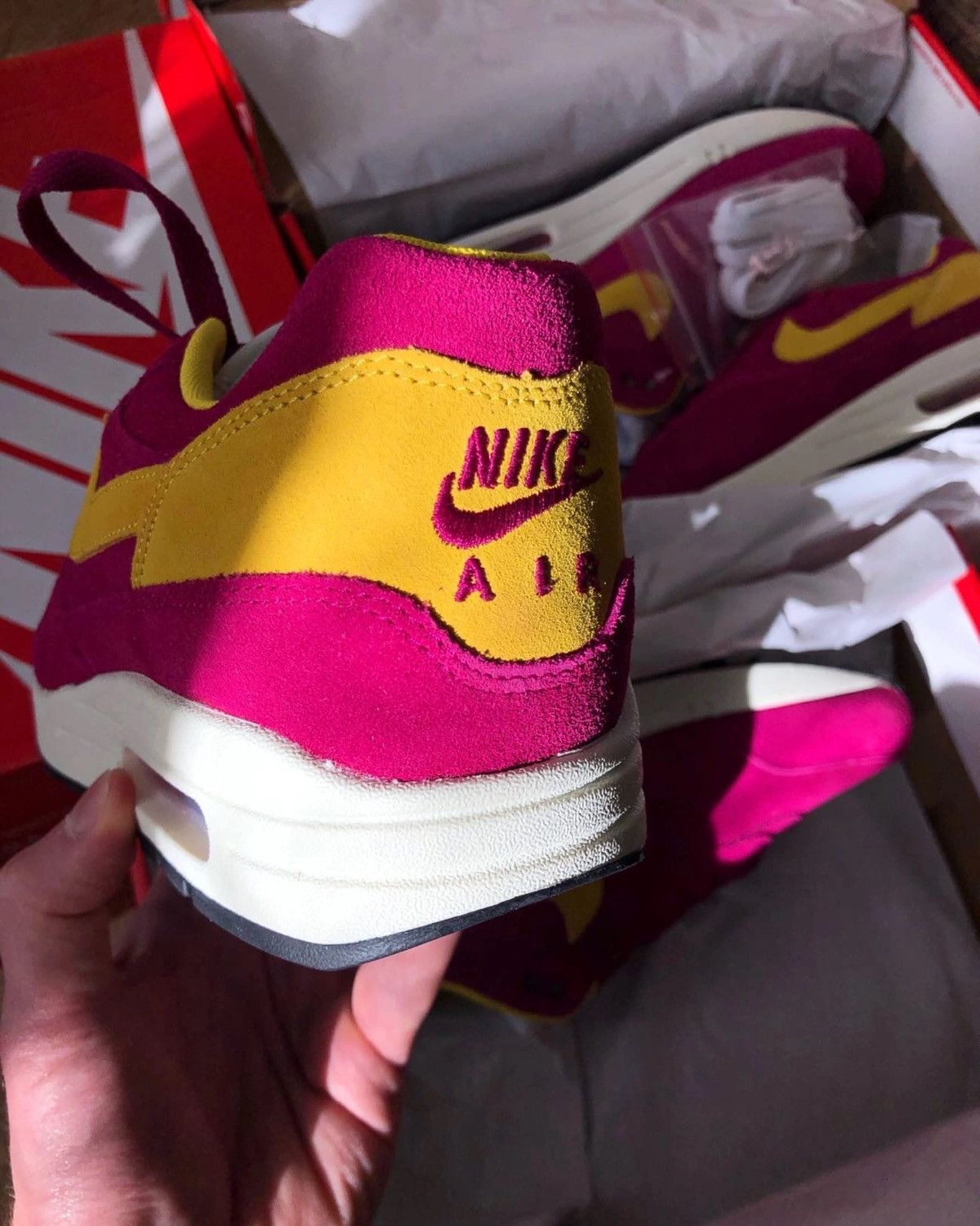 Nike × Parra × Patta NikeLab Air Max1 Prm Dynamic Berry Tn Supreme Bw Clot Atmos Size US 10 / EU 43 - 14 Thumbnail