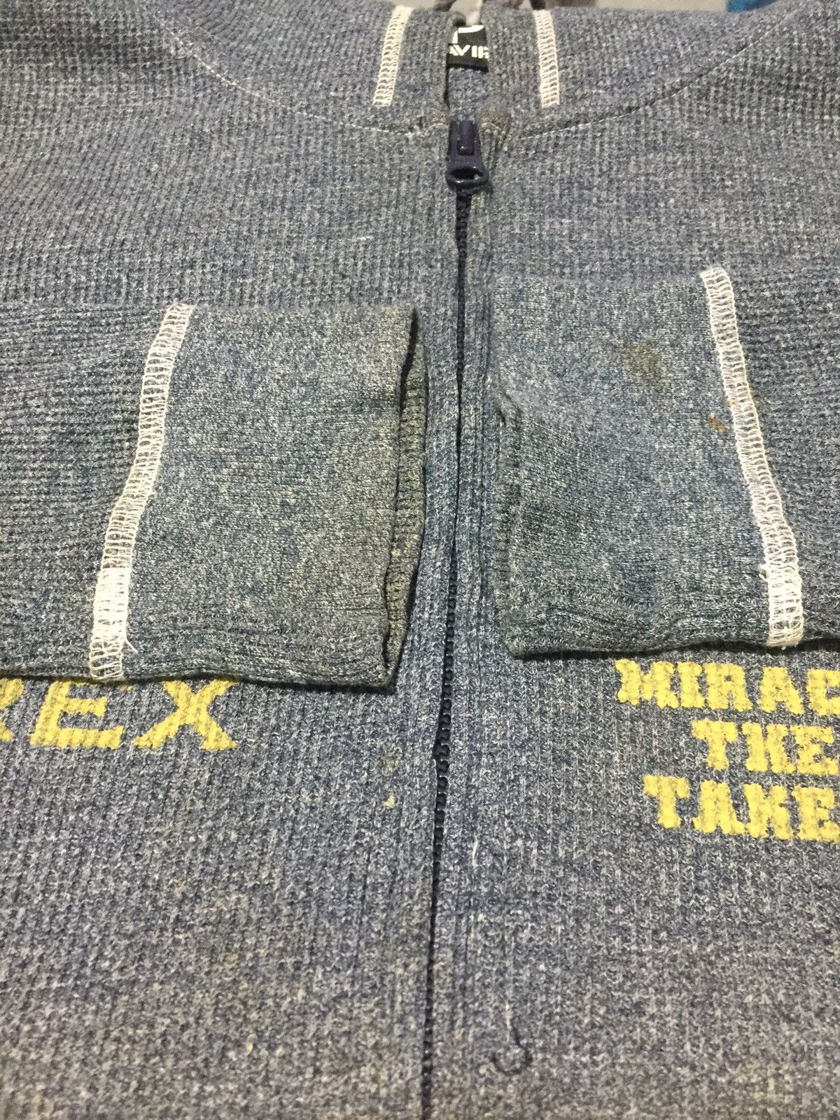 Avirex × Vintage Vintage Avirex USAF Hoodie Pullover Jumper Sweatshirt Size US M / EU 48-50 / 2 - 9 Thumbnail
