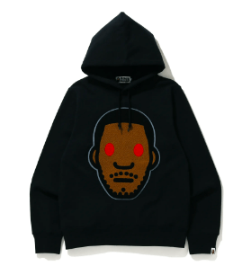 Bape DS! BAPE KID CUDI MOON MAN POULLOVER HOODIE SWEATSHIRT Size US L / EU 52-54 / 3 - 1 Thumbnail
