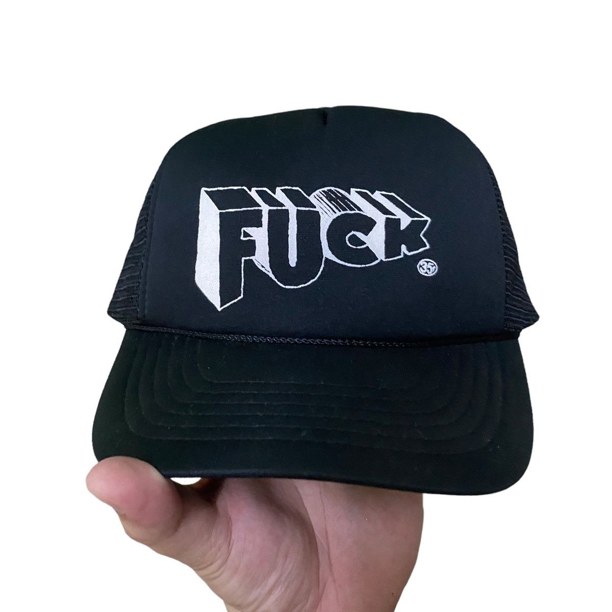 Supreme 2008 Supreme X R.Crumb Fuck Trucker Cap Size ONE SIZE - 4 Thumbnail