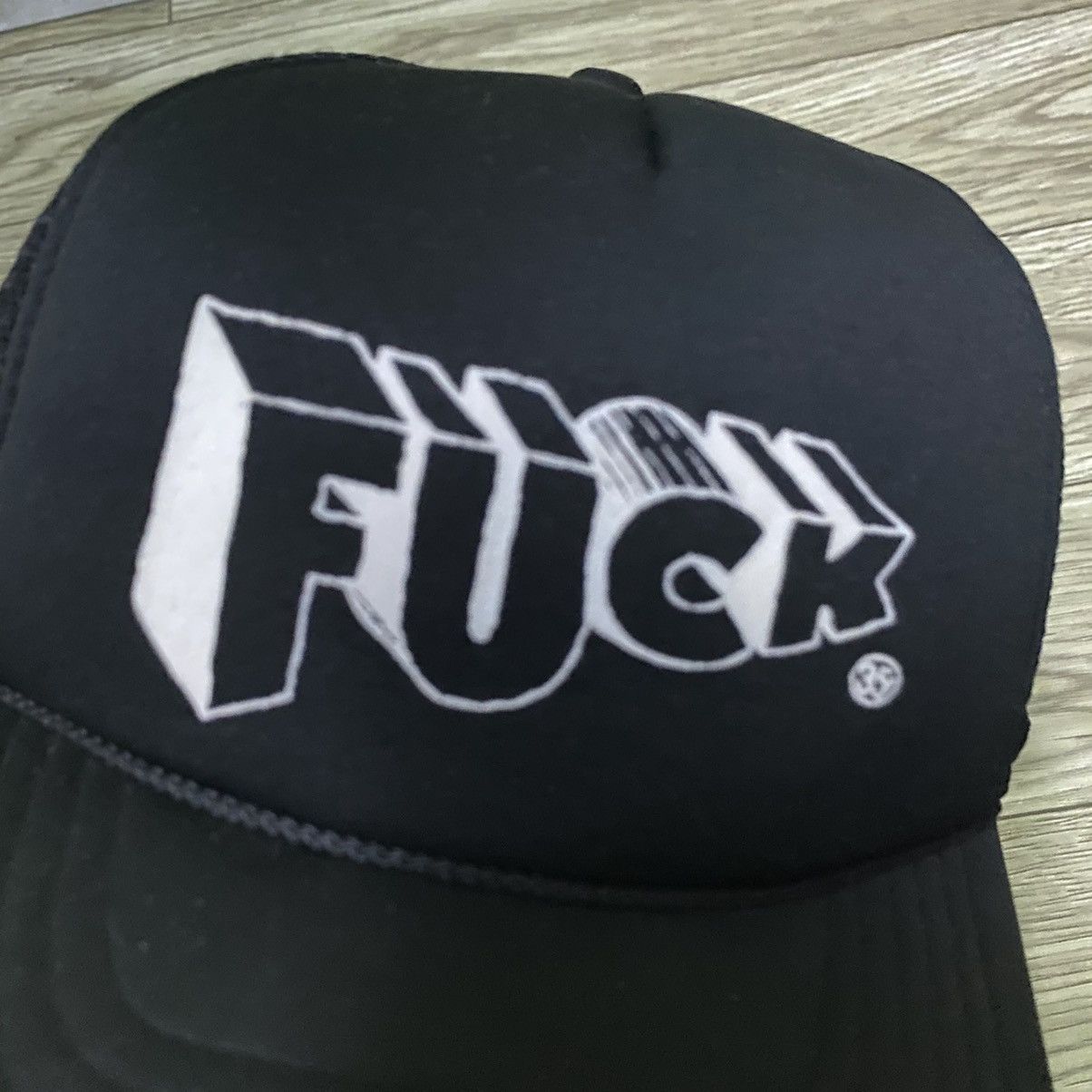 Supreme 2008 Supreme X R.Crumb Fuck Trucker Cap Size ONE SIZE - 5 Thumbnail