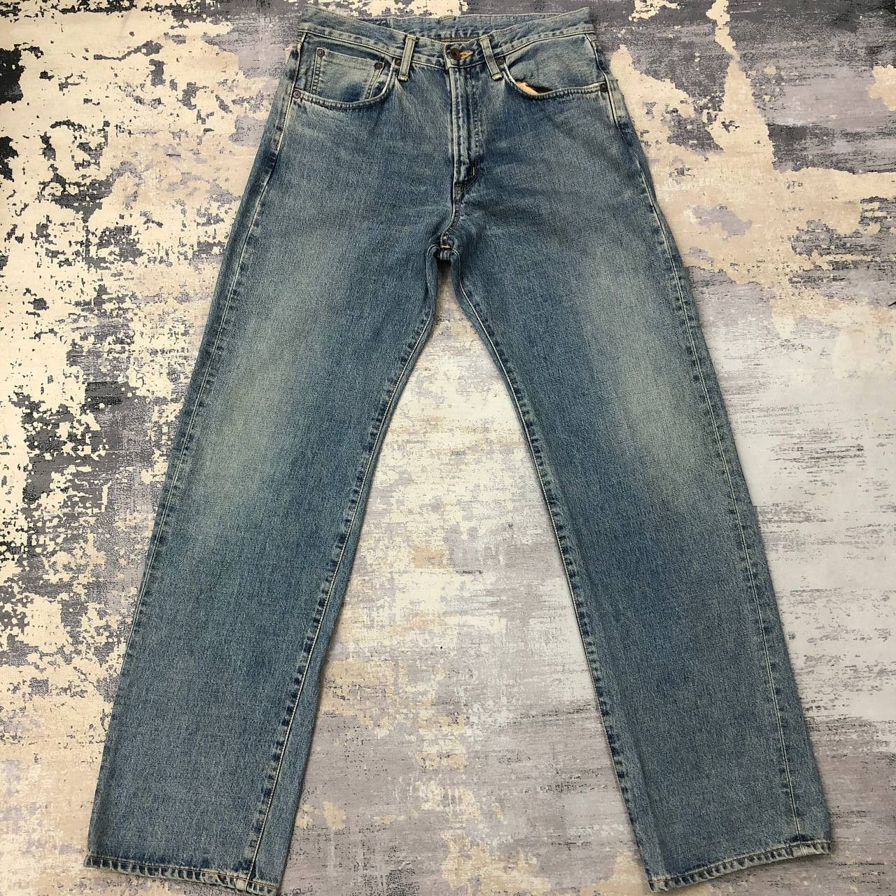Edwin P107 VTG EDWIN STONE WASH SELVEDGE JEANS Size US 32 / EU 48 - 1 Thumbnail