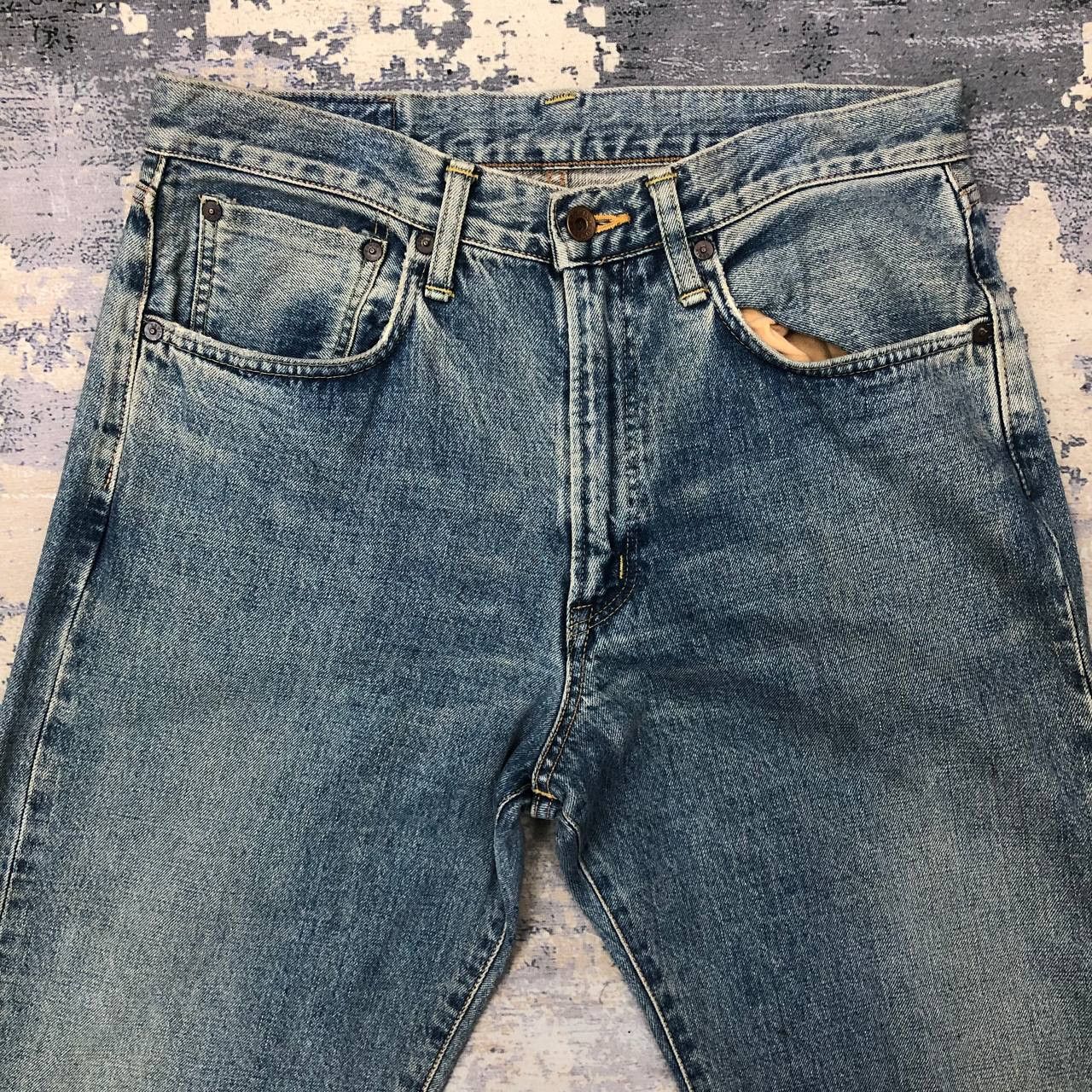 Edwin P107 VTG EDWIN STONE WASH SELVEDGE JEANS Size US 32 / EU 48 - 3 Thumbnail