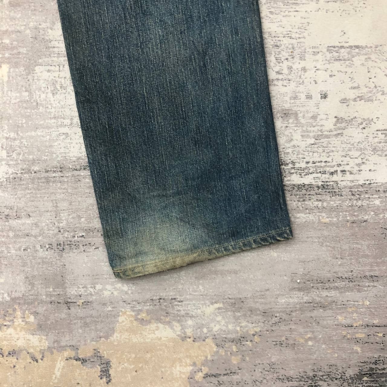 Edwin P108 VTG EDWIN 505 STONE WASH SELVEDGE DENIM Size US 30 / EU 46 - 8 Thumbnail