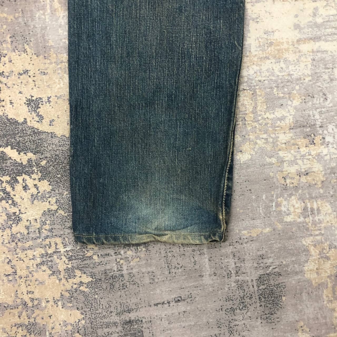 Edwin P108 VTG EDWIN 505 STONE WASH SELVEDGE DENIM Size US 30 / EU 46 - 10 Thumbnail