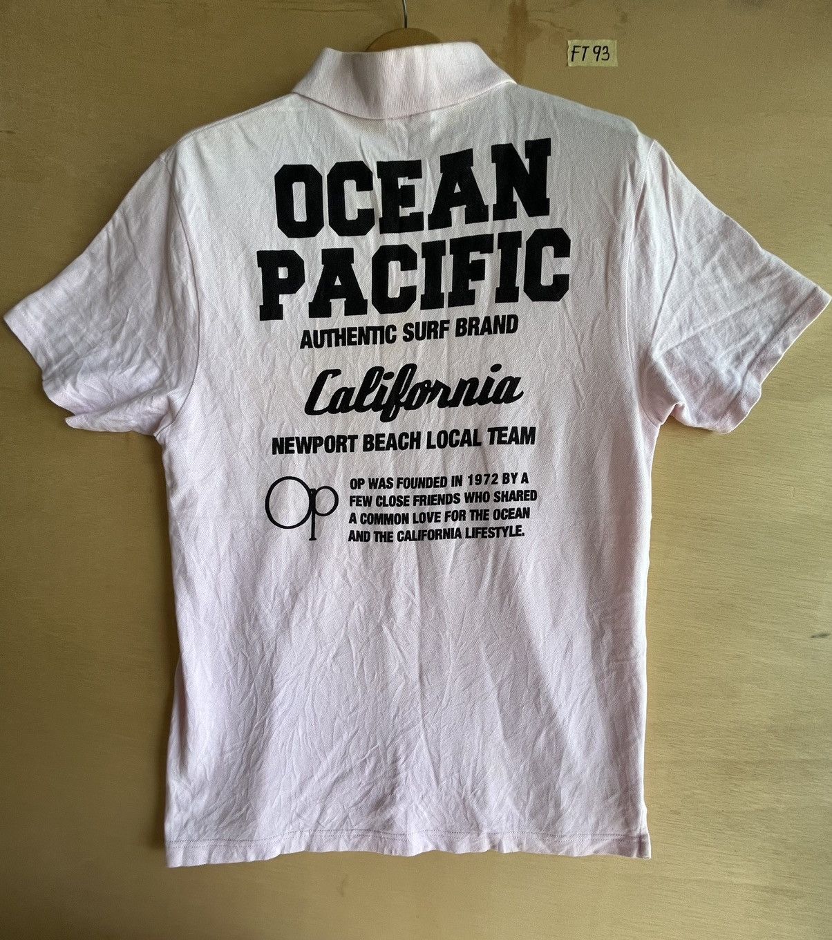 Ocean Pacific × Vintage Vintage ocean pacific polo tee ft93 Size US XL / EU 56 / 4 - 7 Thumbnail