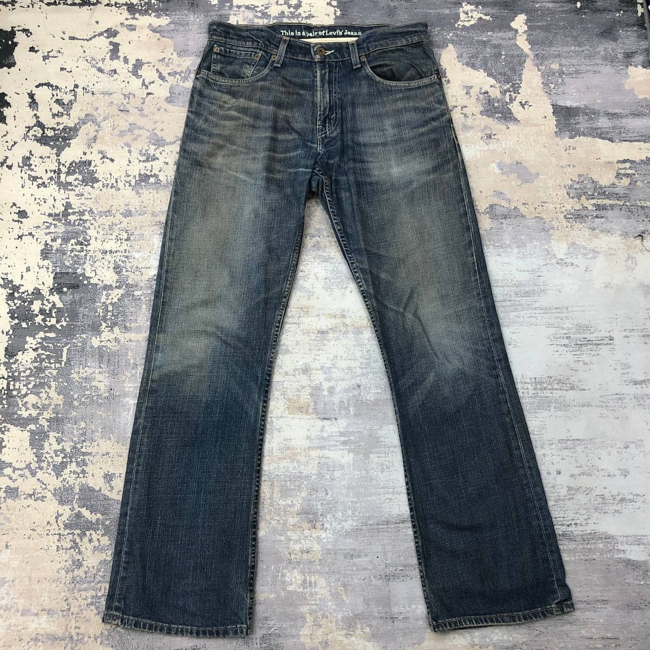 Levi's P109 VTG BLUE WASH LEVI'S LOW BOOT CUT JEANS Size US 34 / EU 50 - 1 Thumbnail