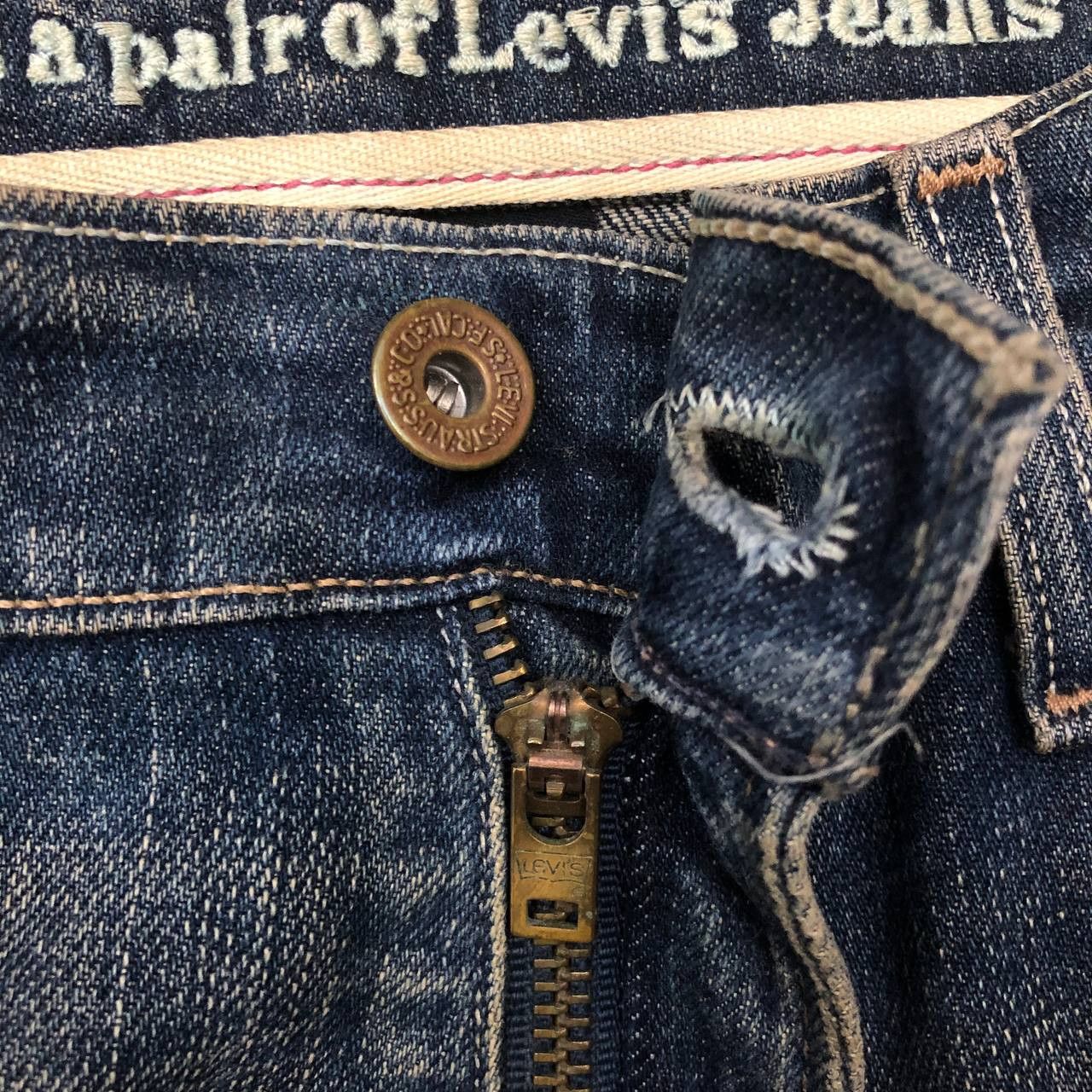 Levi's P109 VTG BLUE WASH LEVI'S LOW BOOT CUT JEANS Size US 34 / EU 50 - 8 Thumbnail