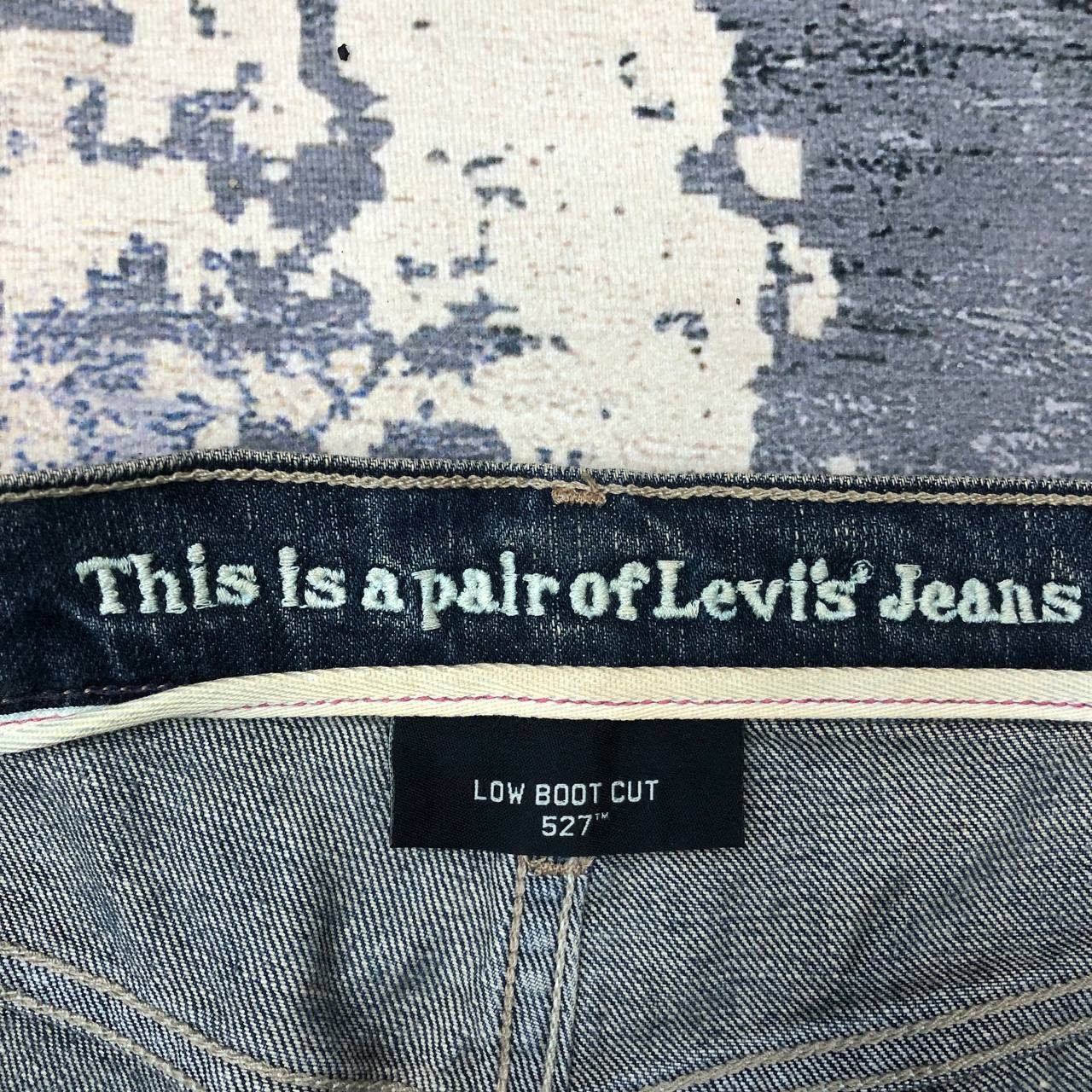 Levi's P109 VTG BLUE WASH LEVI'S LOW BOOT CUT JEANS Size US 34 / EU 50 - 6 Thumbnail