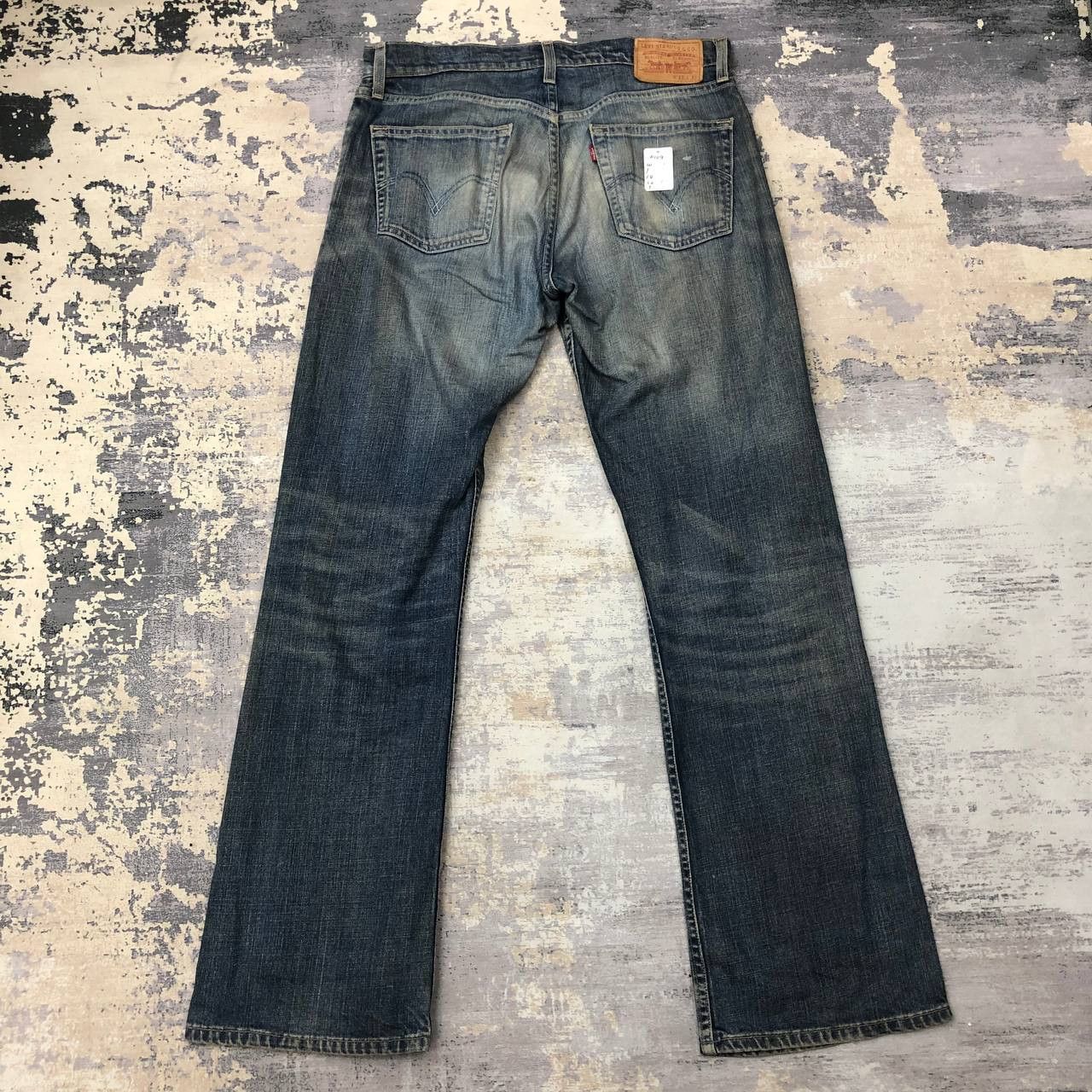 Levi's P109 VTG BLUE WASH LEVI'S LOW BOOT CUT JEANS Size US 34 / EU 50 - 2 Thumbnail