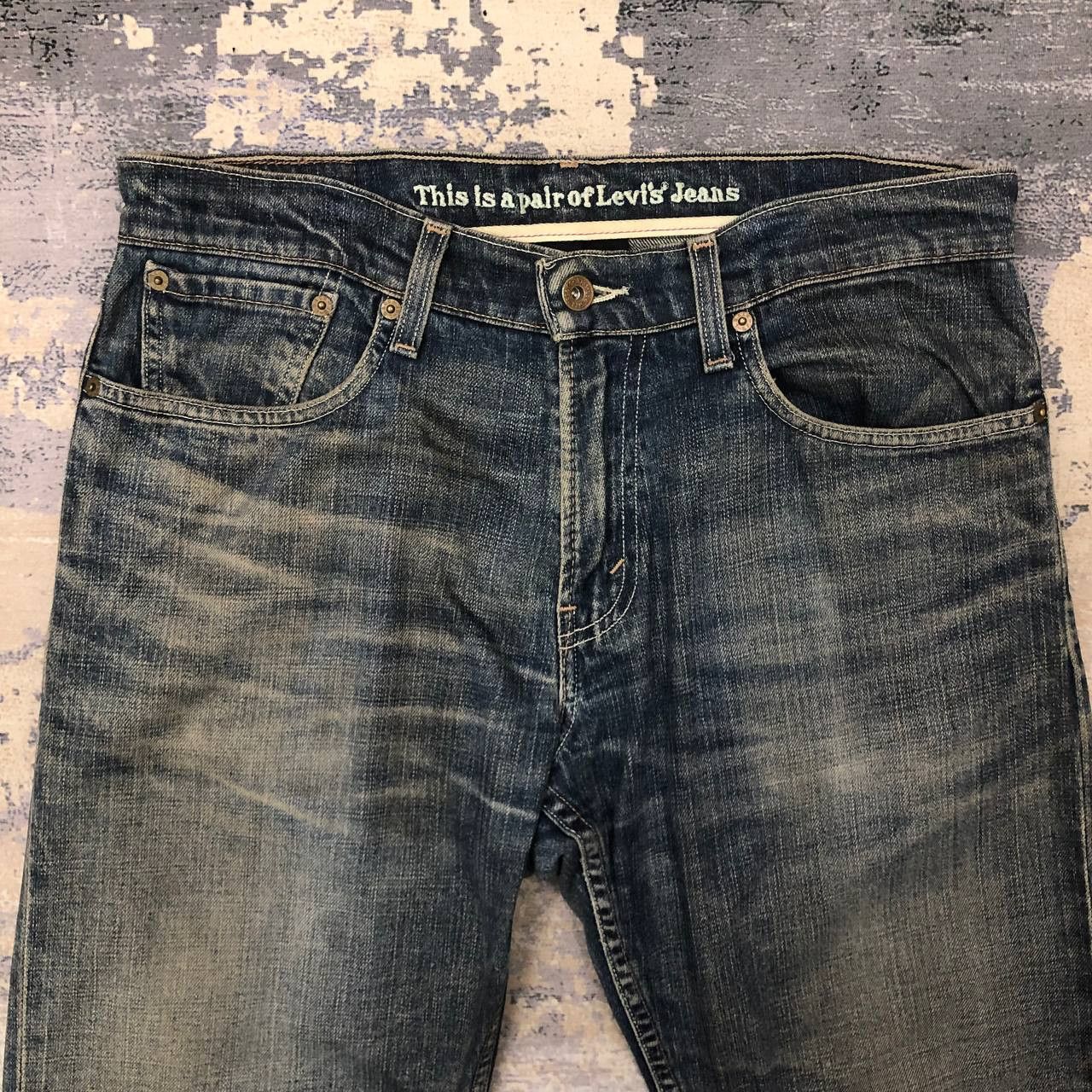 Levi's P109 VTG BLUE WASH LEVI'S LOW BOOT CUT JEANS Size US 34 / EU 50 - 3 Thumbnail